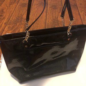 ✰ Michael Kors Tote ✰ (Black // Gold detailing)
